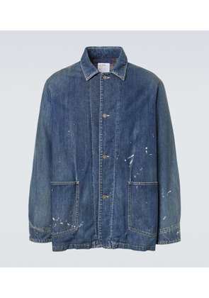 Visvim Denim down overshirt