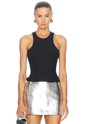 RTA Vida Tank Top in Black - Black. Size L (also in ).