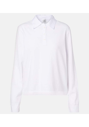 Leset Margo cotton jersey polo sweater