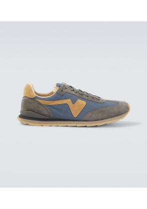 Visvim FKT suede-trimmed sneakers