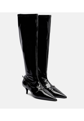 Magda Butrym Patent leather knee-high boots