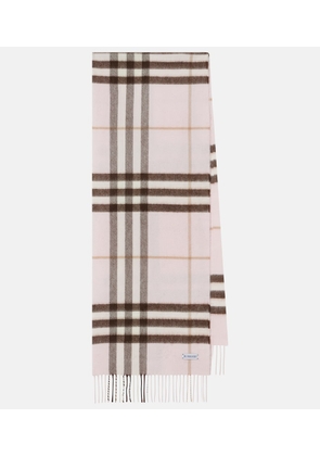 Burberry Giant Check cashmere scarf