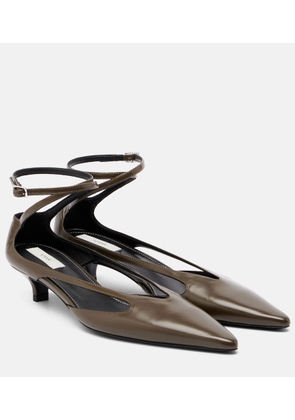 Toteme Cutout leather pumps
