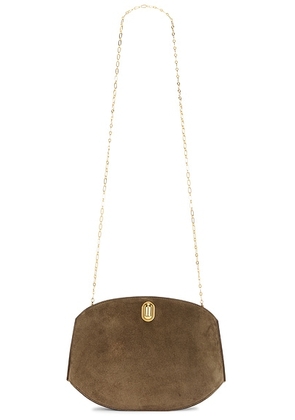 Savette The Tondo Chain Crossbody Bag in Mink - Brown. Size all.
