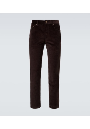Burberry Cotton corduroy slim pants