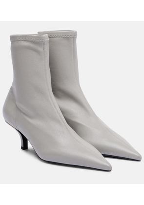 Toteme Leather ankle boots