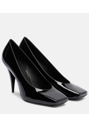 Givenchy Sliced Square 95 patent leather pumps