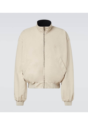 Balenciaga Reversible cotton-blend blouson jacket