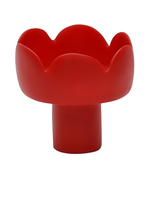 Tina Frey Designs Medium Footed Bowl in Red - Red. Size all.