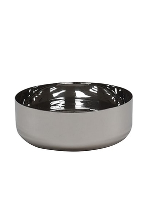 Tina Frey Designs Medium Bowl in Stainless Steel - Metallic Silver. Size all.