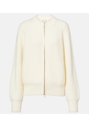 Varley Milo ribbed-knit zip-up cardigan