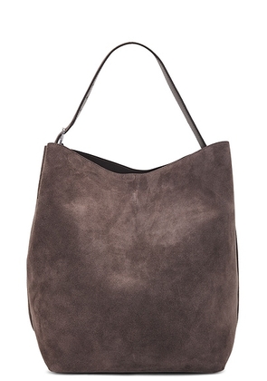 Toteme Belted Tote Bag in Granite - Grey. Size all.