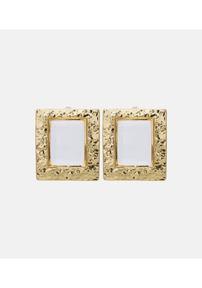 Rebecca Vallance 18kt gold-plated earrings
