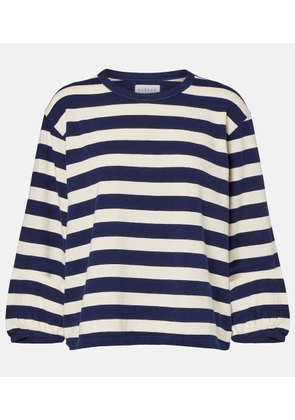 Velvet Edora striped cotton jersey sweatshirt