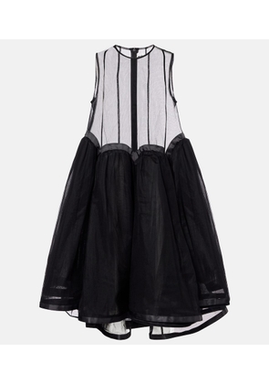Noir Kei Ninomiya Tulle midi dress