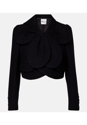 Noir Kei Ninomiya Cropped wool jacket