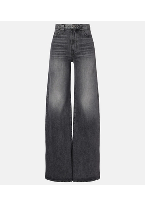 Khaite Dane high-rise wide-leg jeans
