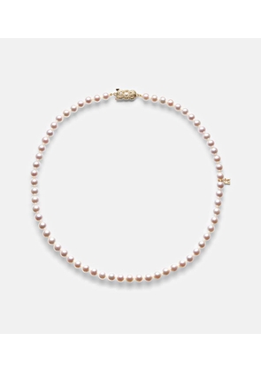 Mikimoto 18kt gold necklace with pearls