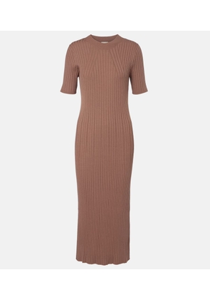 Varley Maeve 2.0 ribbed-knit midi dress
