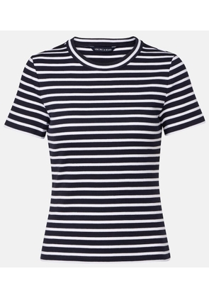 Veronica Beard Pruitt striped cotton-blend T-shirt