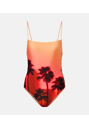 Simkhai Printed swimsuit