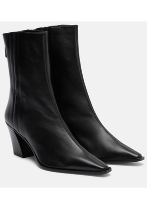 Aquazzura Francoise 70 leather ankle boots