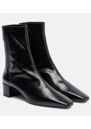 Aquazzura Saint Honore 35 nappa ankle boots