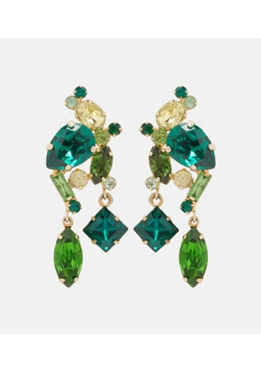 Jennifer Behr Ambra crystal-embellished drop earrings