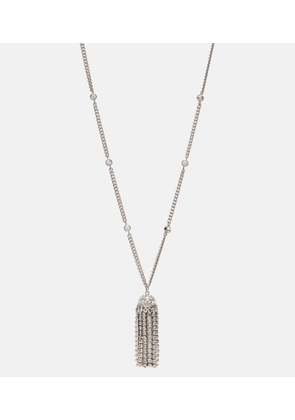 Rabanne Crystal-embellished pendant necklace