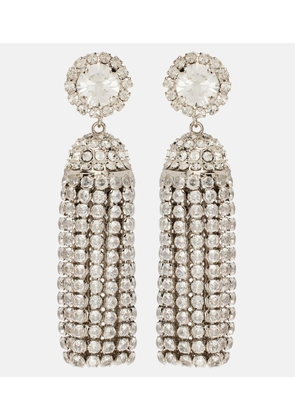 Rabanne Crystal-embellished drop earrings