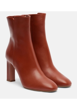Aquazzura Sellier 85 leather ankle boots