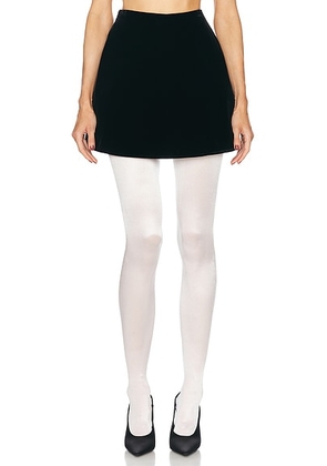 Sid Neigum Worlds Blackest Mini Skirt in Black - Black. Size 6 (also in ).