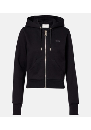 Coperni Cotton-blend jersey zip-up hoodie