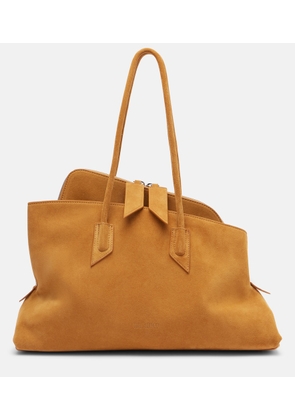 The Attico La Passeggiata Medium suede tote bag