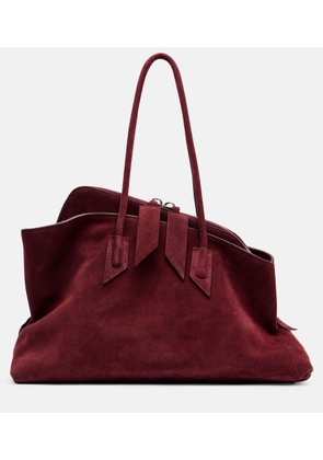 The Attico La Passeggiata Medium suede tote bag