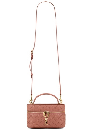 Saint Laurent Mini Gaby Bag in Barely Pink - Pink. Size all.
