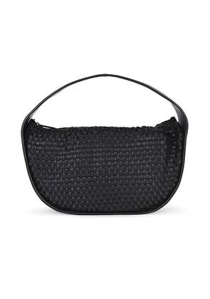St. Agni Woven Petit Arc Bag in Black - Black. Size all.