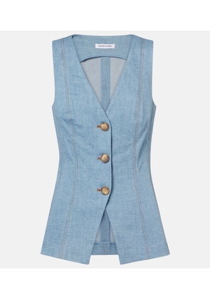 Veronica Beard Avalina denim vest