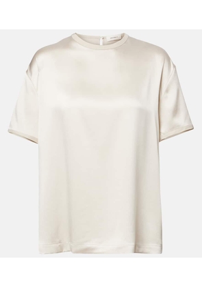 Lisa Yang Silk satin T-shirt