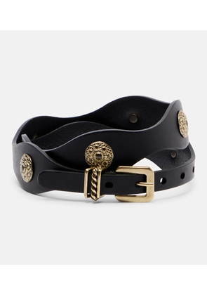 Etro Embellished leather belt