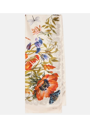 Etro Floral silk scarf