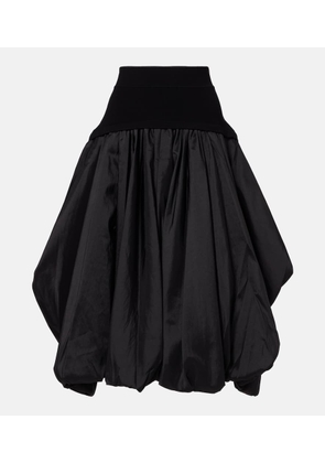Simkhai Corinn bubble midi skirt
