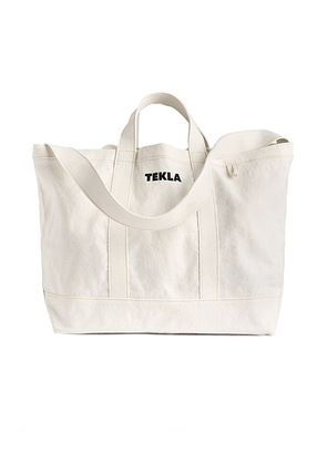 Tekla Beach Bag in Ivory - White. Size all.