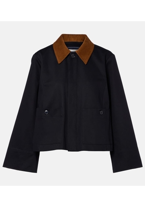 Frame Small cotton trench jacket