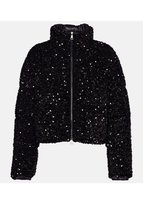 Moncler Louvi sequined down jacket