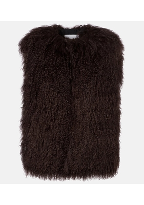 Yves Salomon Shearling vest