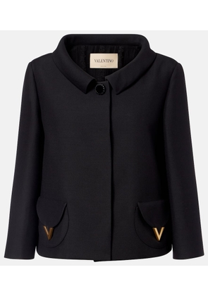 Valentino VGold Crepe Couture jacket