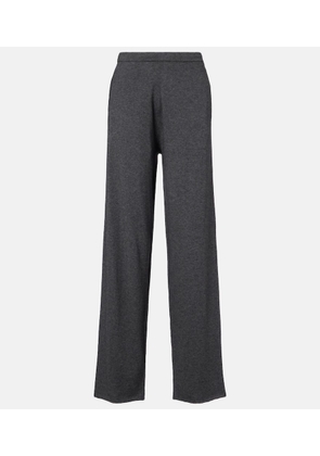 Extreme Cashmere NÂ°353 Relax cotton-blend straight pants