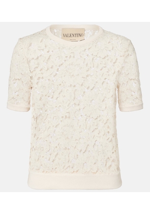 Valentino Mossi lace top