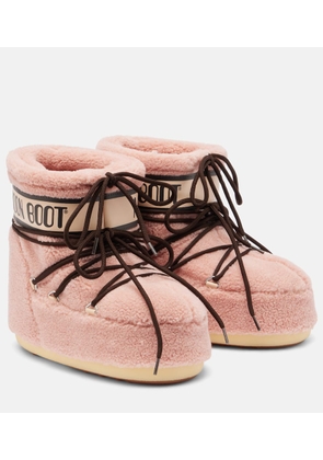 Moon Boot Icon fleece ankle boots